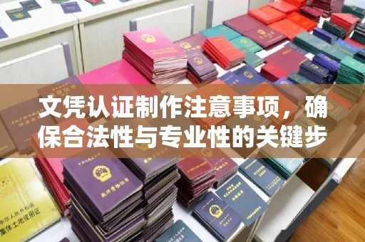 汝州文凭认证制作注意事项，确保合法性与专业性的关键步骤