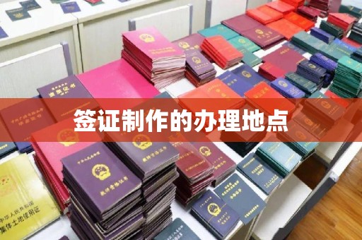 汝州签证制作的办理地点