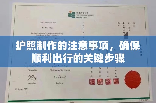 汝州护照制作的注意事项，确保顺利出行的关键步骤