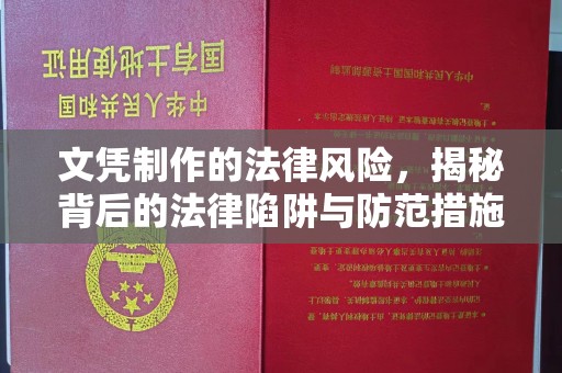 汝州文凭制作的法律风险，揭秘背后的法律陷阱与防范措施