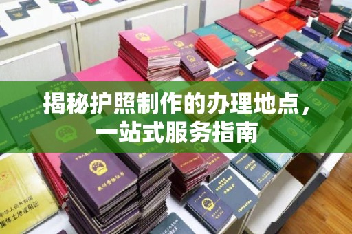 汝州揭秘护照制作的办理地点，一站式服务指南